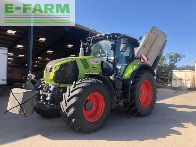 Traktor des Typs CLAAS axion 810 cmatic business CMATIC, Gebrauchtmaschine in PLOUIGNEAU (Bild 1)