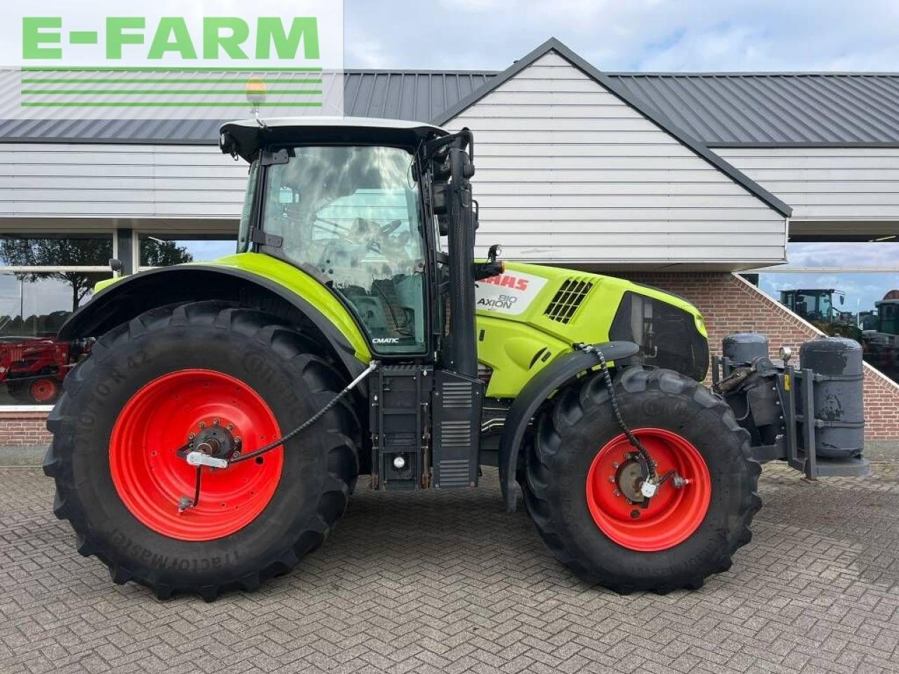 Traktor типа CLAAS axion 810 cmatic CMATIC, Gebrauchtmaschine в ag BROEKLAND (Фотография 7)