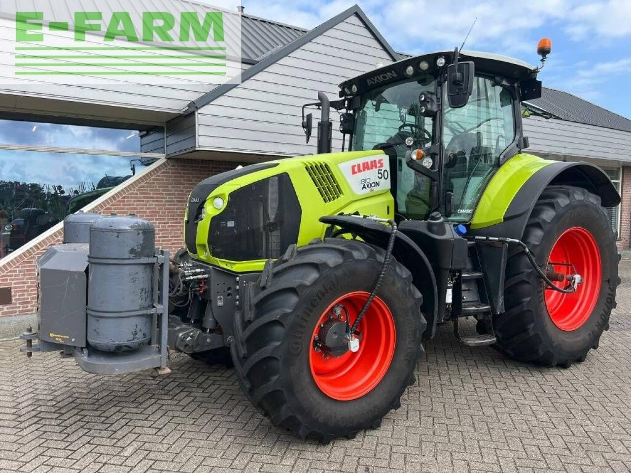 Traktor typu CLAAS axion 810 cmatic CMATIC, Gebrauchtmaschine v ag BROEKLAND (Obrázok 1)