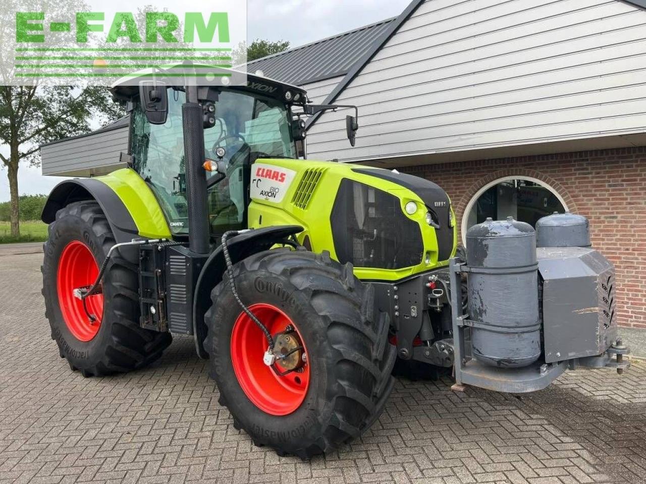 Traktor za tip CLAAS axion 810 cmatic CMATIC, Gebrauchtmaschine u ag BROEKLAND (Slika 6)