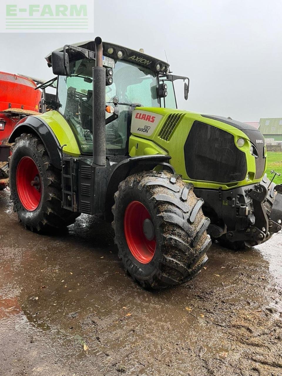 Traktor типа CLAAS AXION 810 CMATIC CMATIC, Gebrauchtmaschine в Hamburg (Фотография 1)