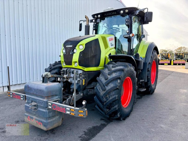 Traktor of the type CLAAS AXION 810 CMATIC, GPS PILOT Lenksystem, Gebrauchtmaschine in Molbergen