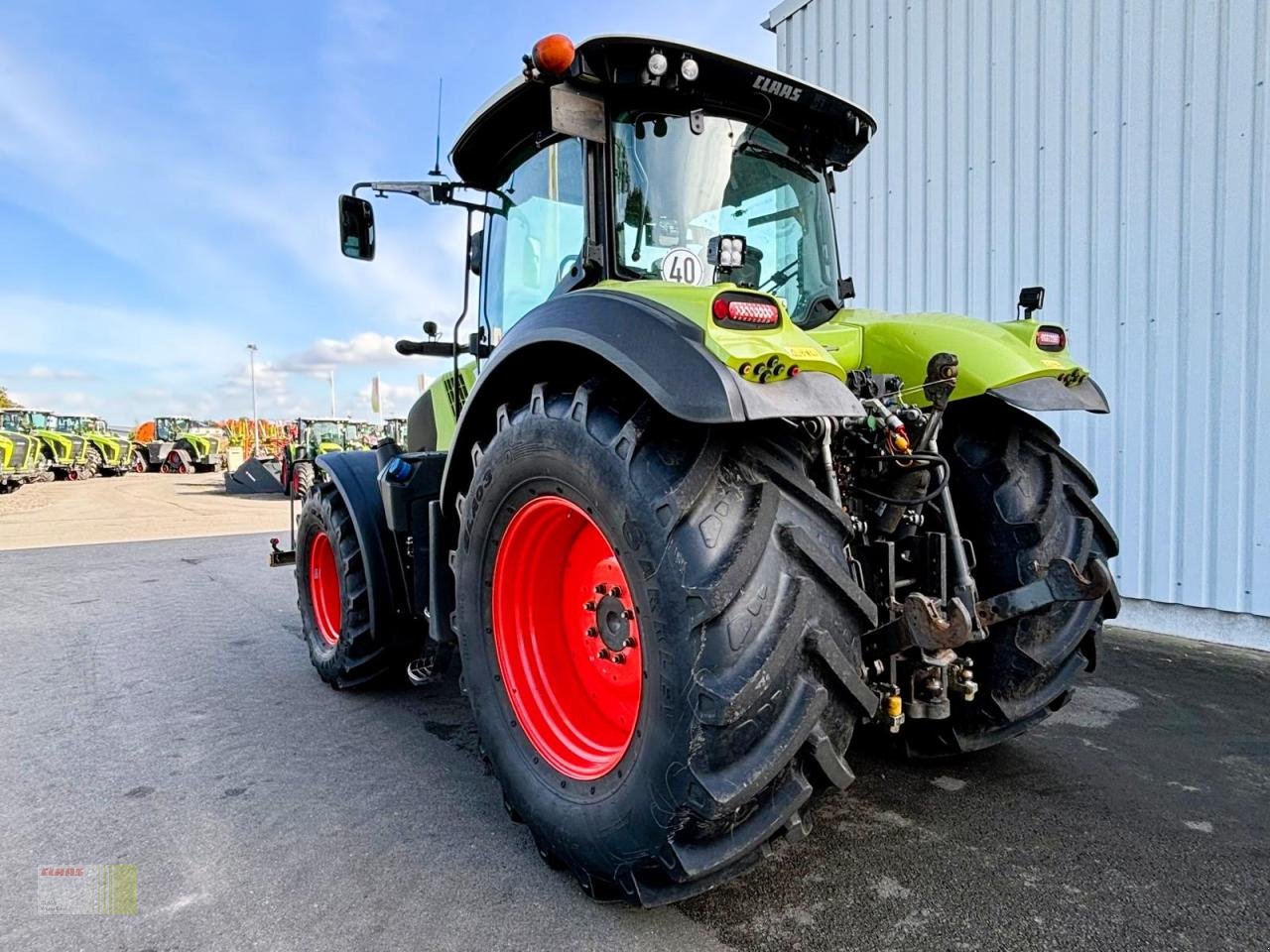 Traktor van het type CLAAS AXION 810 CMATIC, GPS PILOT Lenksystem, Gebrauchtmaschine in Molbergen (Foto 3)