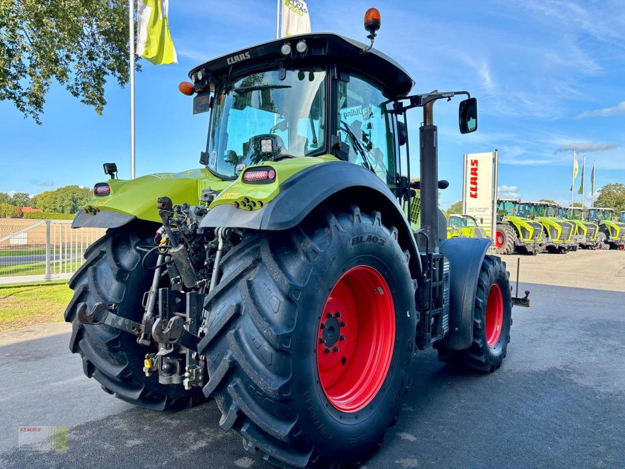 Traktor Türe ait CLAAS AXION 810 CMATIC, GPS PILOT Lenksystem, Gebrauchtmaschine içinde Molbergen (resim 5)