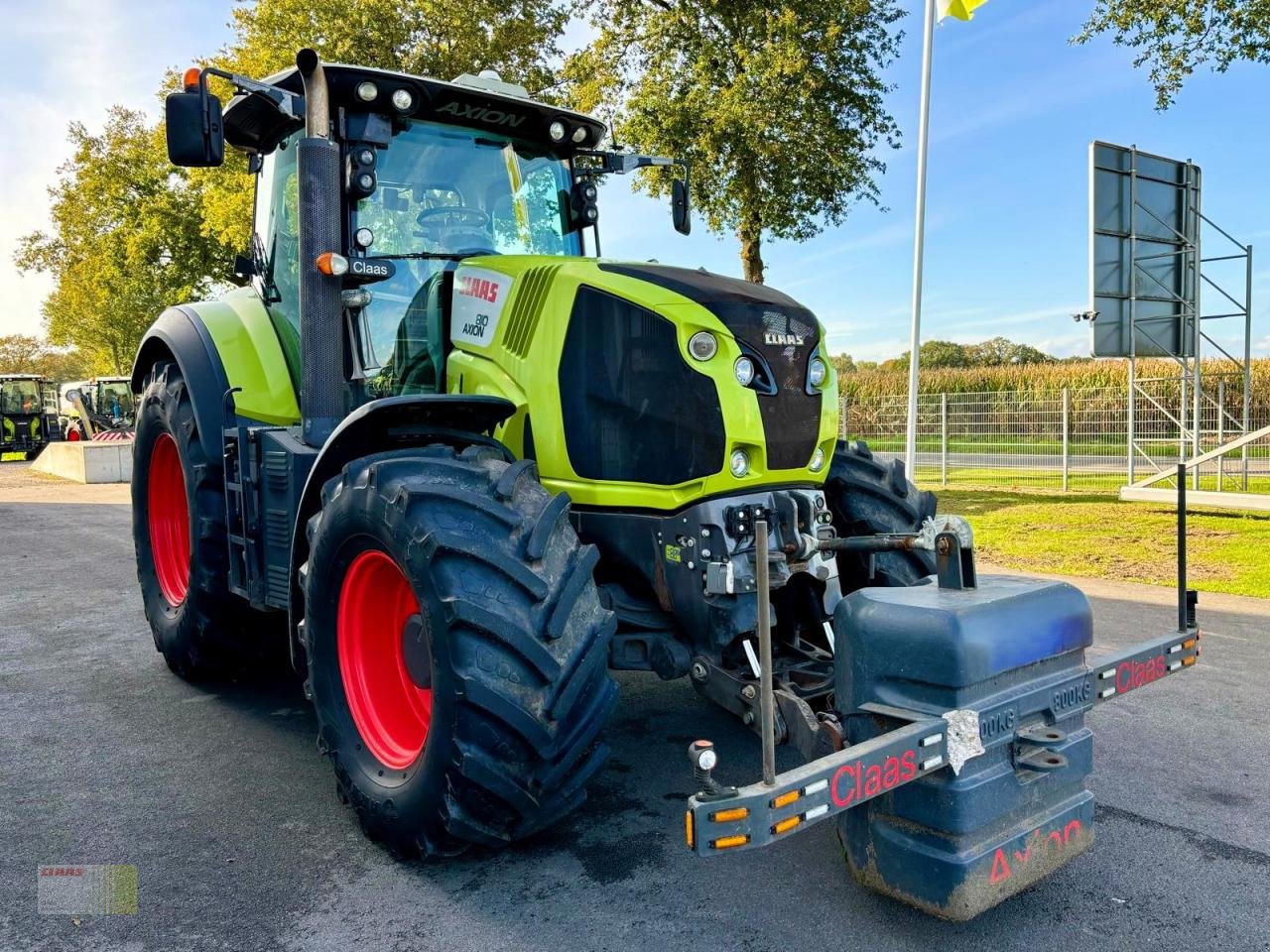 Traktor of the type CLAAS AXION 810 CMATIC, GPS PILOT Lenksystem, Gebrauchtmaschine in Molbergen (Picture 8)