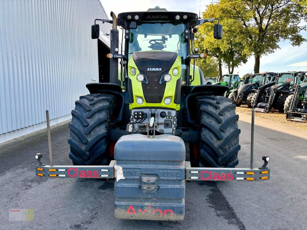 Traktor van het type CLAAS AXION 810 CMATIC, GPS PILOT Lenksystem, Gebrauchtmaschine in Molbergen (Foto 9)