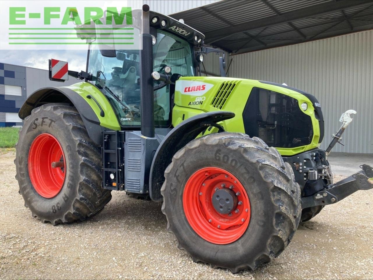 Traktor des Typs CLAAS axion 810 cmatic s5 CMATIC, Gebrauchtmaschine in CHEMINOT (57 - MOSELLE) (Bild 2)