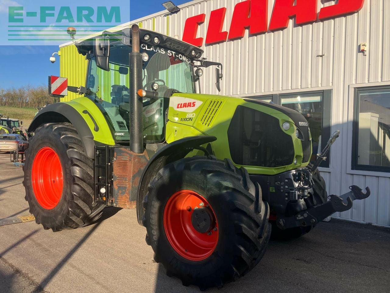 Traktor za tip CLAAS axion 810 cmatic s5 CMATIC, Gebrauchtmaschine u BLENDECQUES (Slika 3)