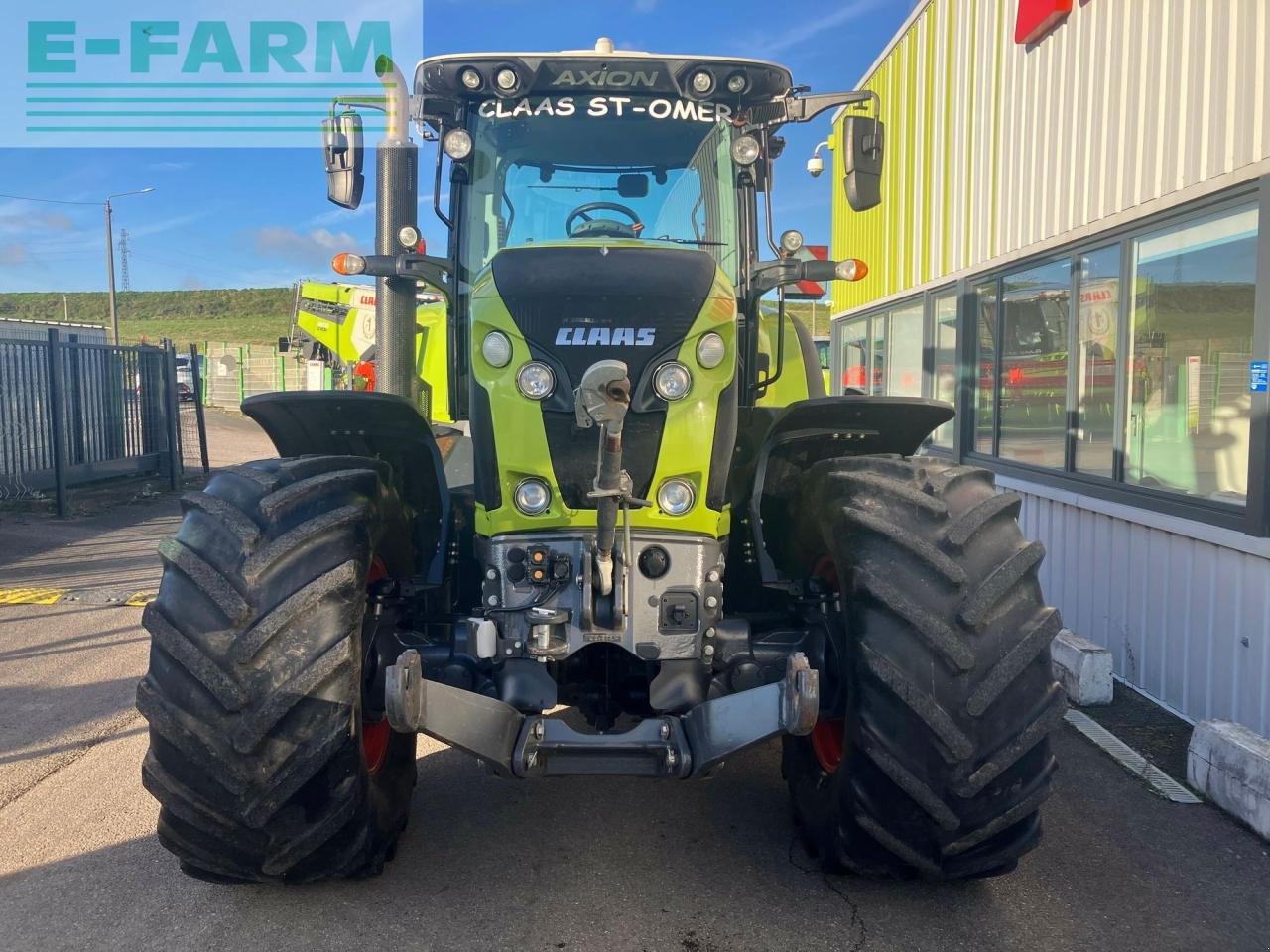 Traktor typu CLAAS axion 810 cmatic s5 CMATIC, Gebrauchtmaschine v BLENDECQUES (Obrázek 4)