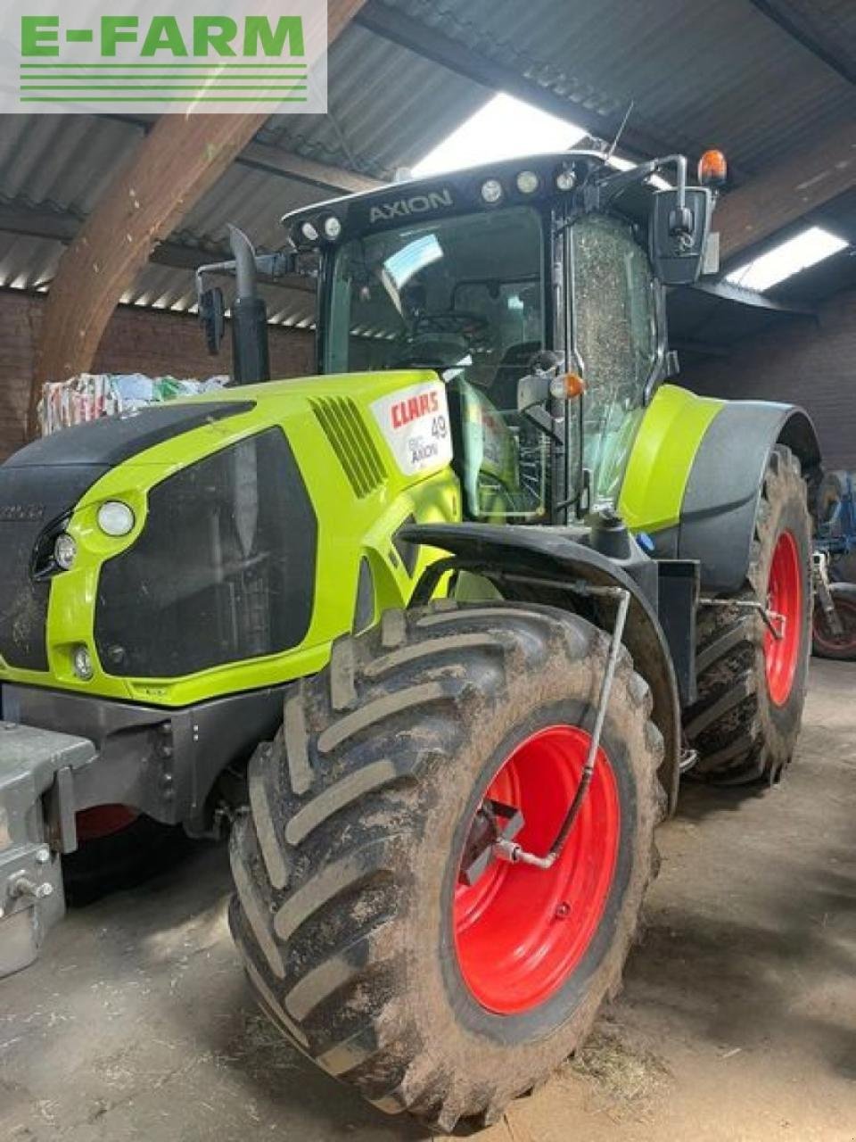 Traktor a típus CLAAS axion 810 cmatic, Gebrauchtmaschine ekkor: ag BROEKLAND (Kép 1)