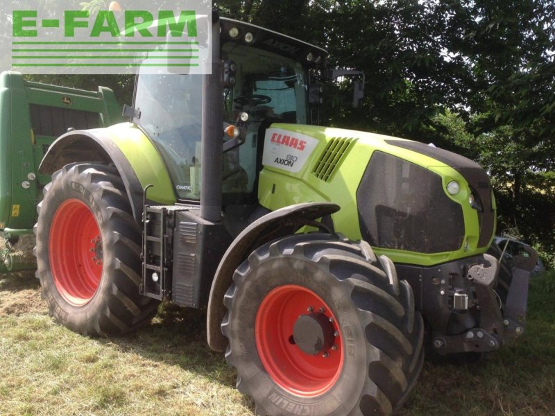 Traktor Türe ait CLAAS axion 810 t4f cmatic, Gebrauchtmaschine içinde PONTIVY (56 - MORBIHAN) (resim 1)