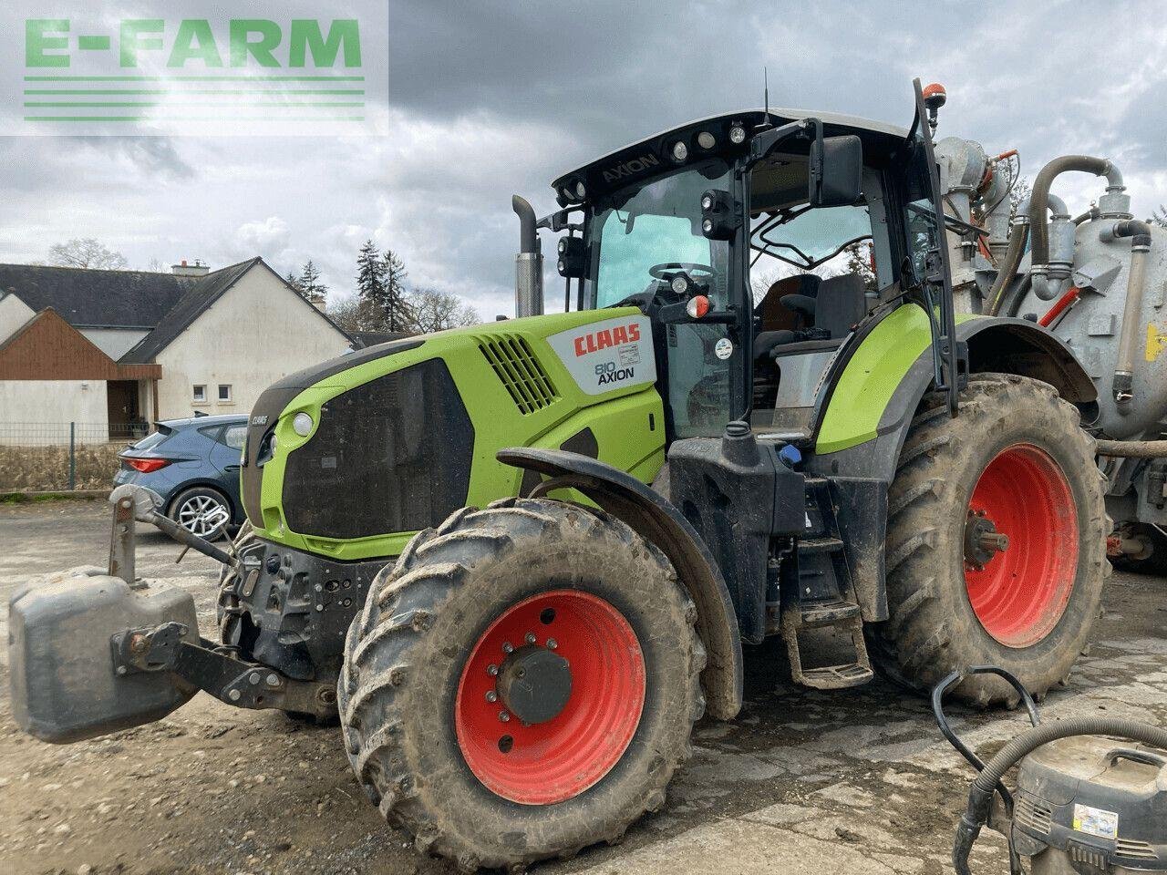 Traktor des Typs CLAAS axion 810 t4f, Gebrauchtmaschine in PONTIVY (56 - MORBIHAN) (Bild 1)