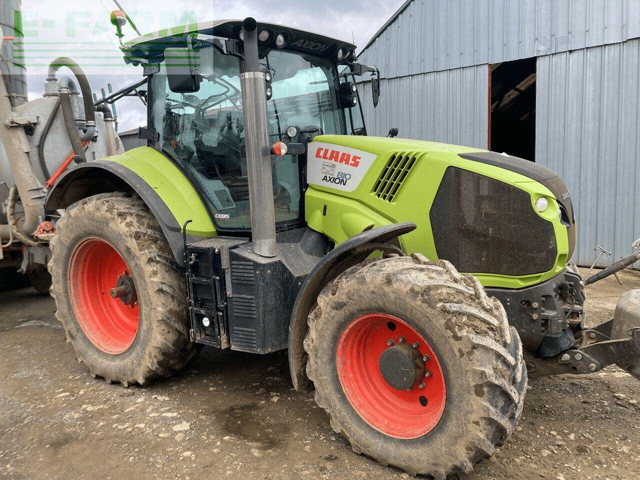 Traktor des Typs CLAAS axion 810 t4f, Gebrauchtmaschine in PONTIVY (56 - MORBIHAN) (Bild 2)