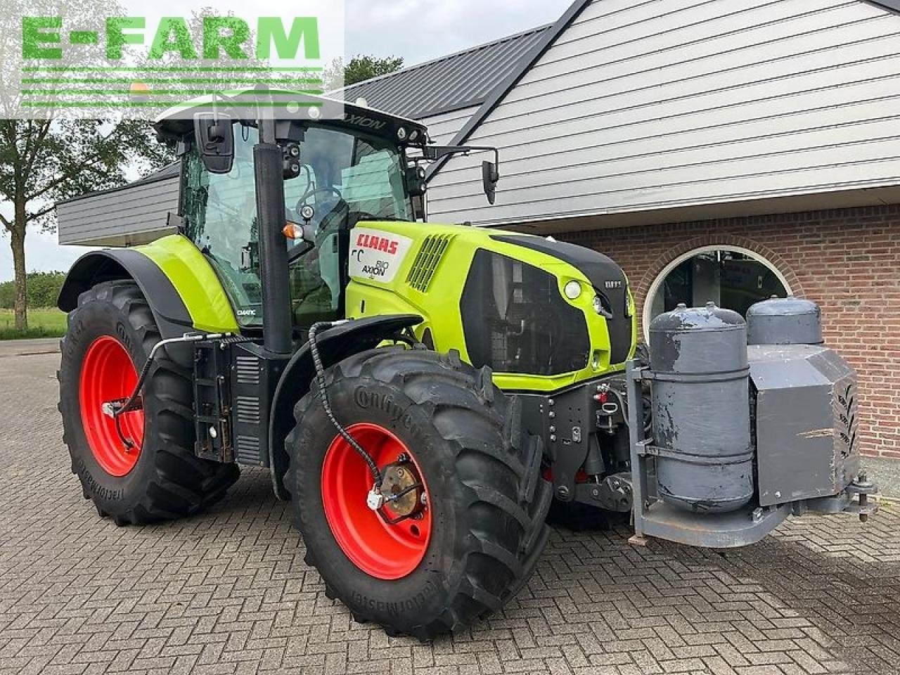 Traktor van het type CLAAS axion 810, Gebrauchtmaschine in ag BROEKLAND (Foto 7)