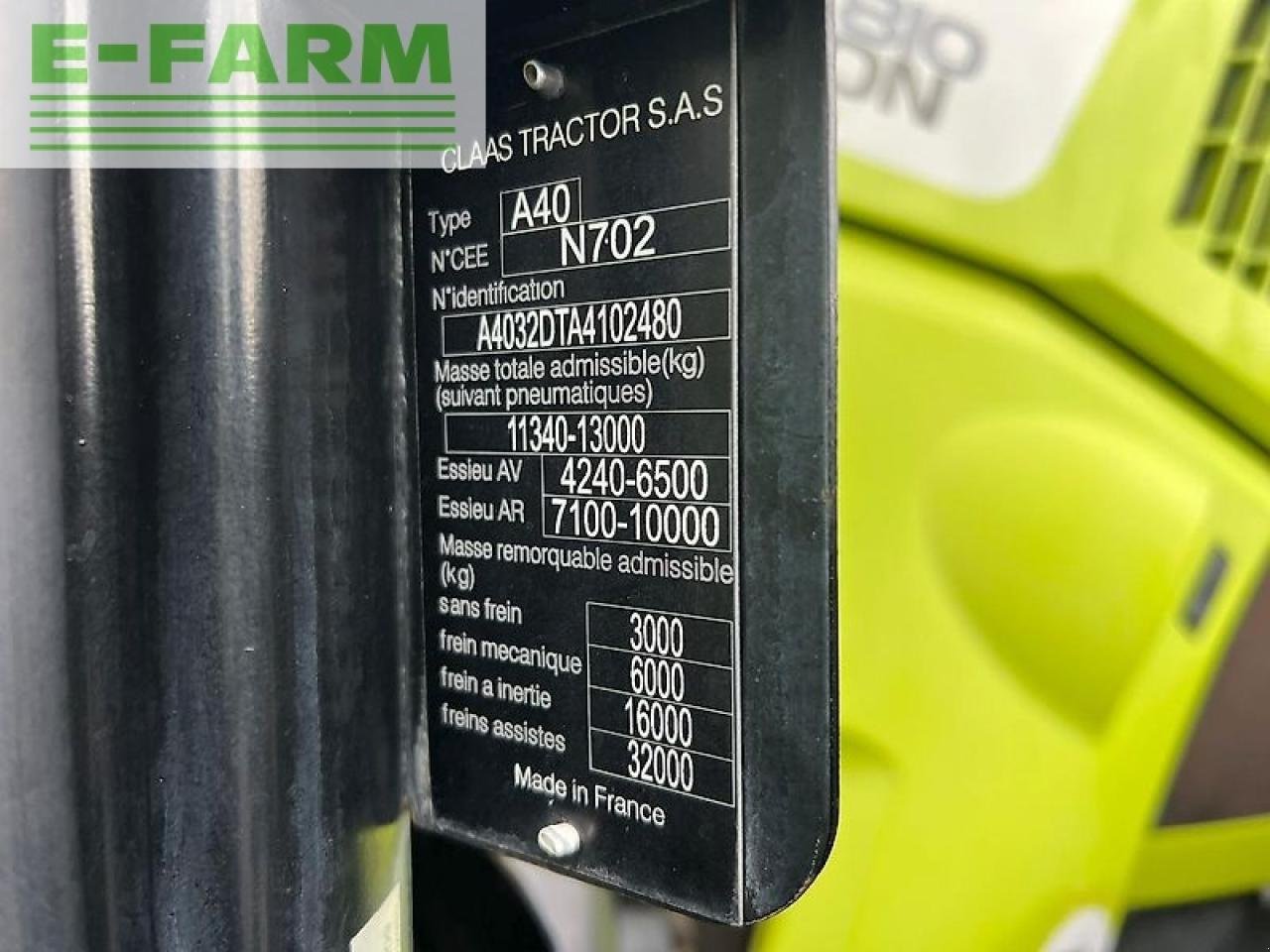 Traktor tip CLAAS axion 810, Gebrauchtmaschine in ag BROEKLAND (Poză 12)