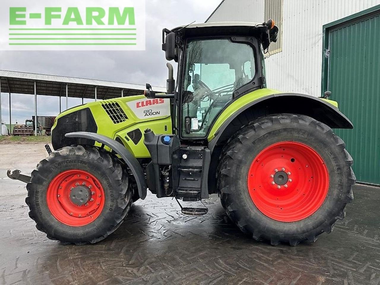 Traktor Türe ait CLAAS axion 810, Gebrauchtmaschine içinde SZEGED (resim 2)