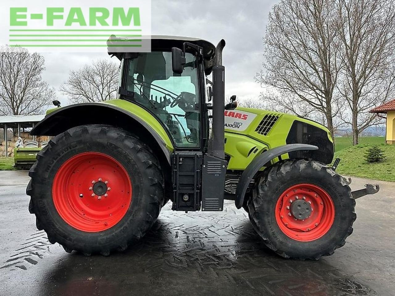 Traktor Türe ait CLAAS axion 810, Gebrauchtmaschine içinde SZEGED (resim 7)