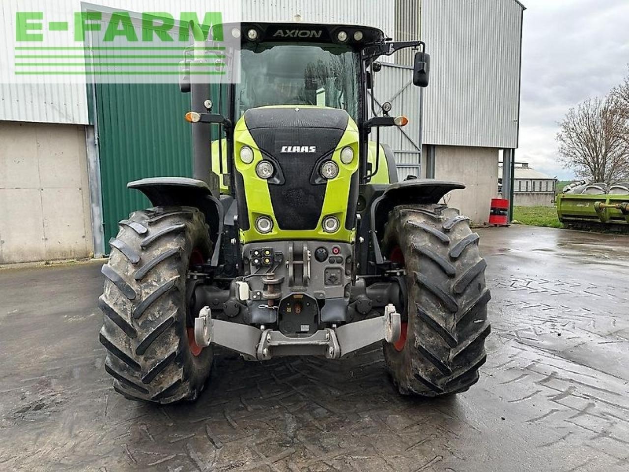 Traktor des Typs CLAAS axion 810, Gebrauchtmaschine in SZEGED (Bild 9)