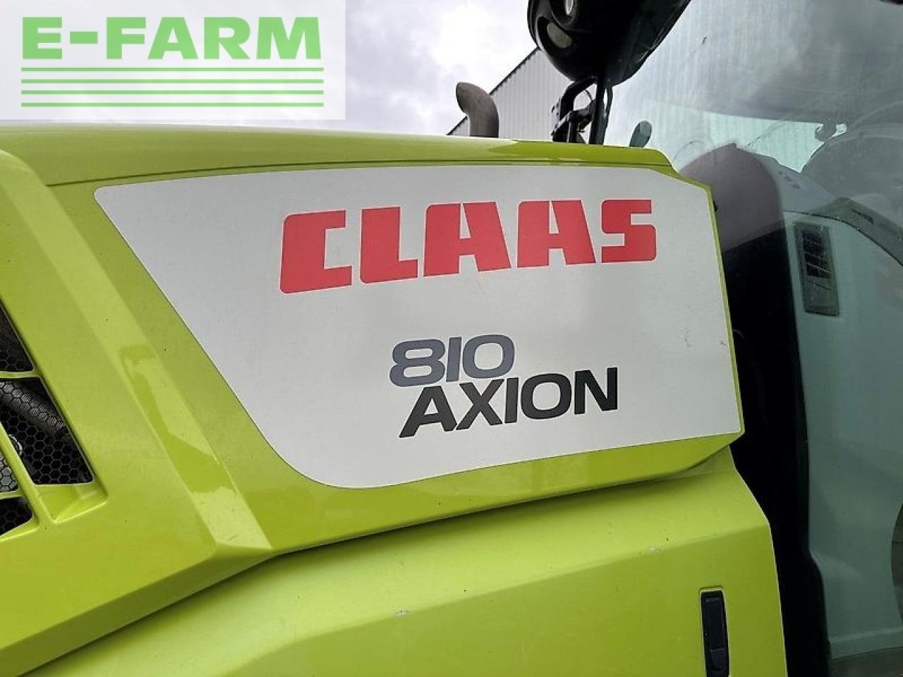 Traktor Türe ait CLAAS axion 810, Gebrauchtmaschine içinde SZEGED (resim 19)