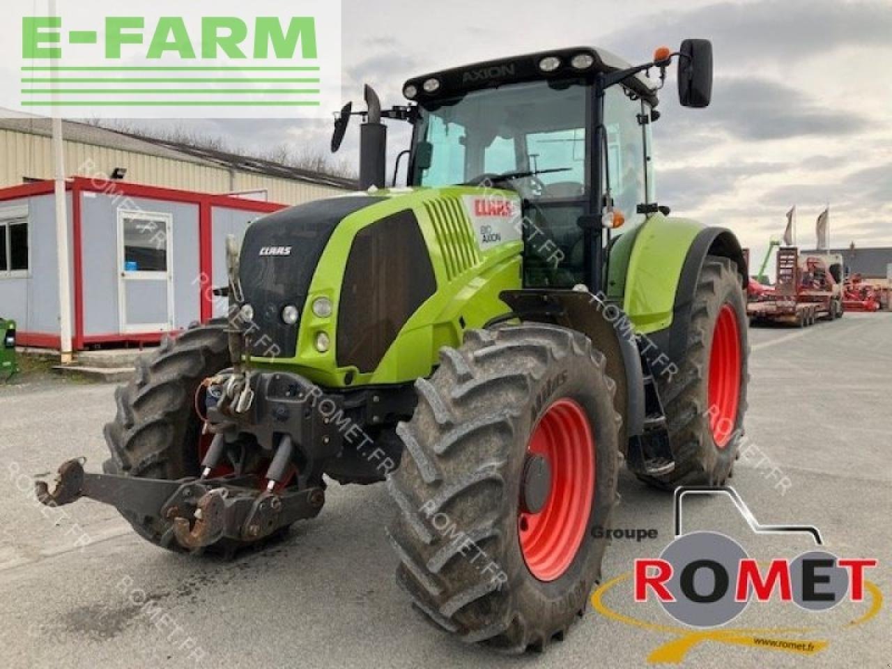 Traktor a típus CLAAS axion 810, Gebrauchtmaschine ekkor: GENNES-SUR-GLAIZE (Kép 1)