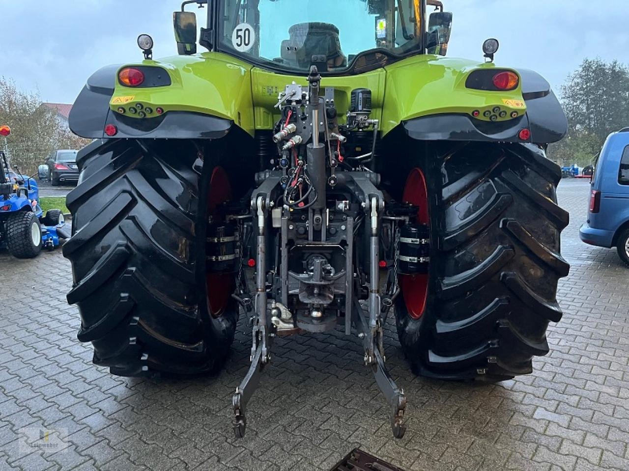 Traktor типа CLAAS Axion 810, Gebrauchtmaschine в Neuhof - Dorfborn (Фотография 5)