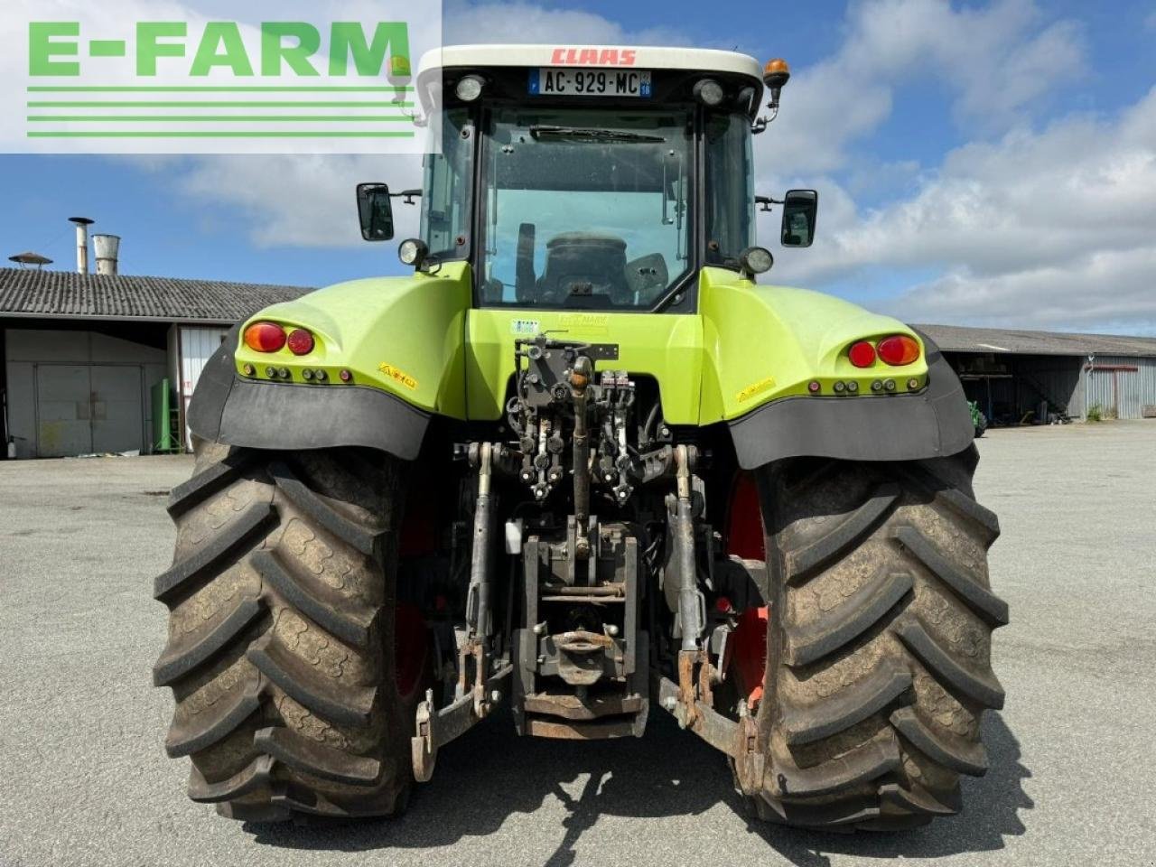 Traktor typu CLAAS axion 820 cebis, Gebrauchtmaschine w Ytrac (Zdjęcie 5)