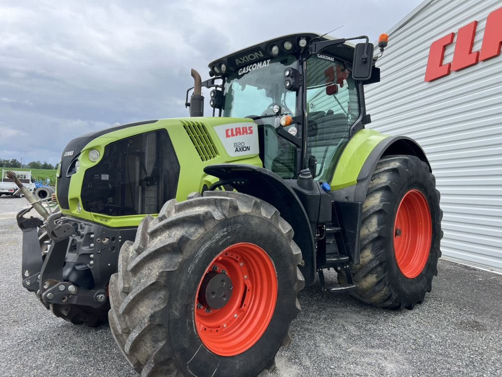 Traktor typu CLAAS AXION 820 CIS, Gebrauchtmaschine w Aubiet (Zdjęcie 3)