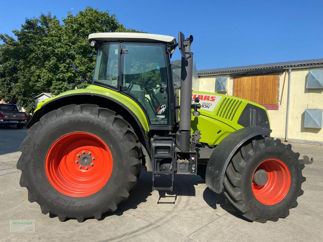 Traktor tip CLAAS Axion 820 Cmatic Vollaussattung top  Zustand, Gebrauchtmaschine in Geiselhöring (Poză 5)