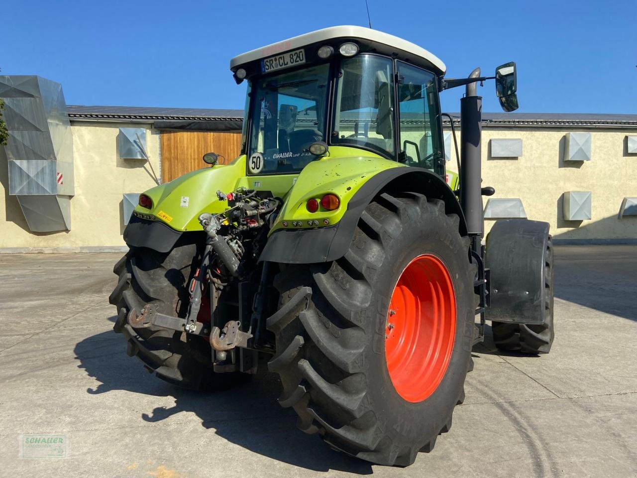 Traktor des Typs CLAAS Axion 820 Cmatic Vollaussattung top  Zustand, Gebrauchtmaschine in Geiselhöring (Bild 7)