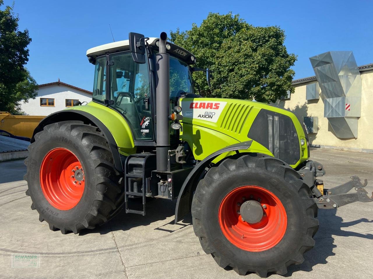 Traktor του τύπου CLAAS Axion 820 Cmatic Vollaussattung top  Zustand, Gebrauchtmaschine σε Geiselhöring (Φωτογραφία 11)