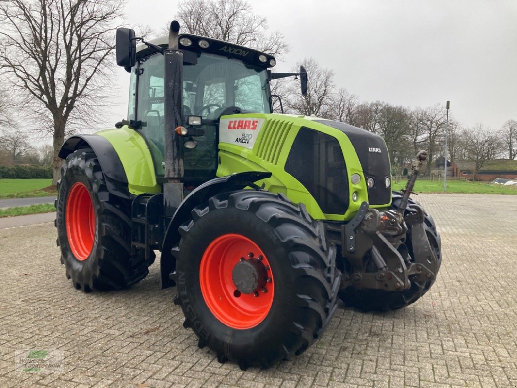 Traktor del tipo CLAAS Axion 820 CMatic, Gebrauchtmaschine In Rhede / Brual (Immagine 6)