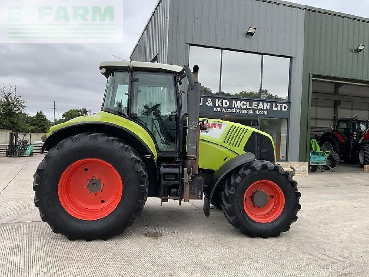 Traktor tip CLAAS axion 820 tractor (st20874), Gebrauchtmaschine in SHAFTESBURY (Poză 1)