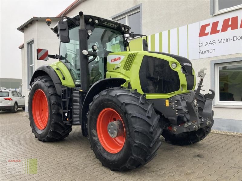 Traktor des Typs CLAAS AXION 830   5 J 1,99 % ZINS, Gebrauchtmaschine in Vohburg (Bild 2)