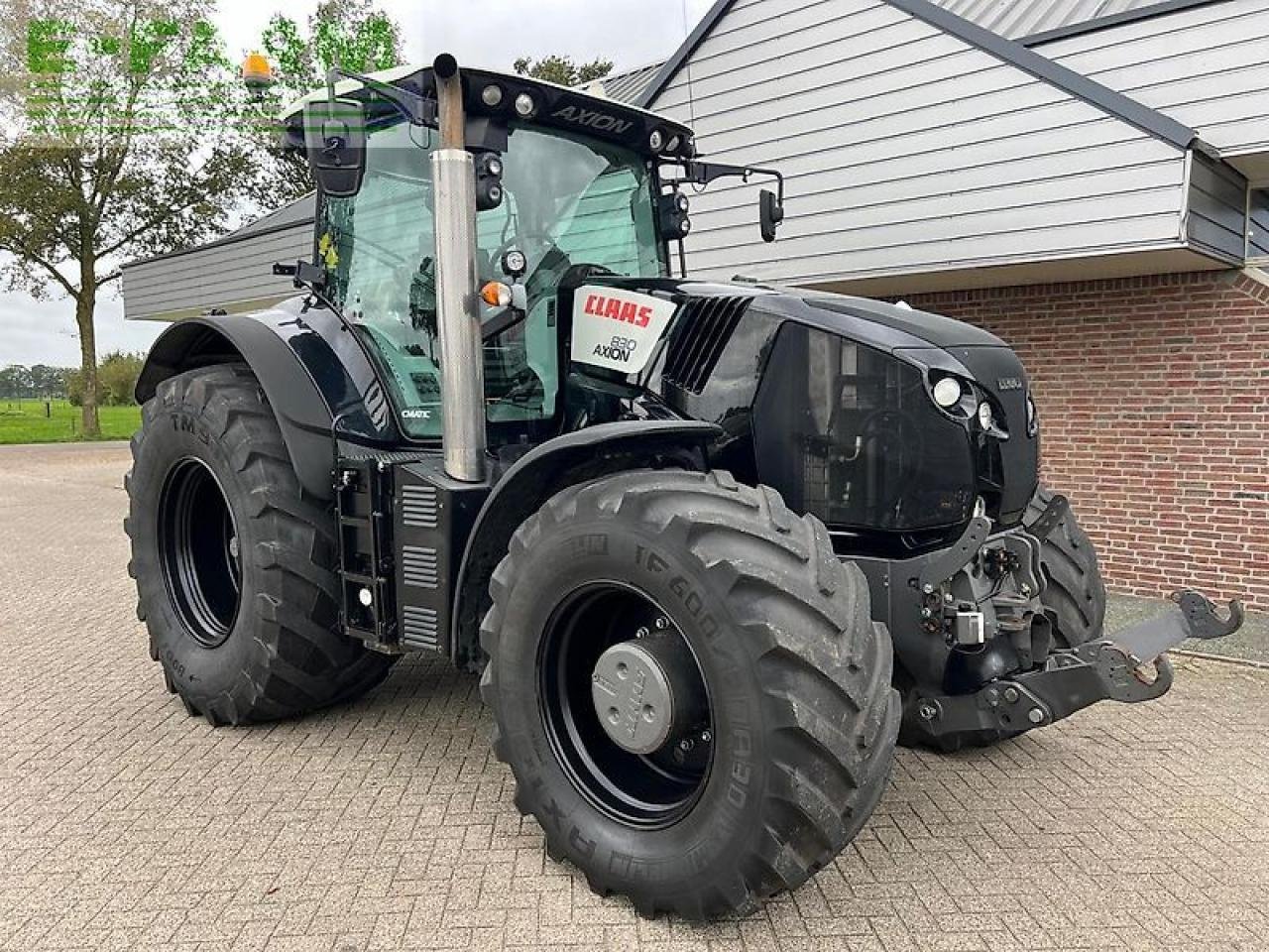 Traktor of the type CLAAS axion 830 c-matic CMATIC, Gebrauchtmaschine in ag BROEKLAND (Picture 8)