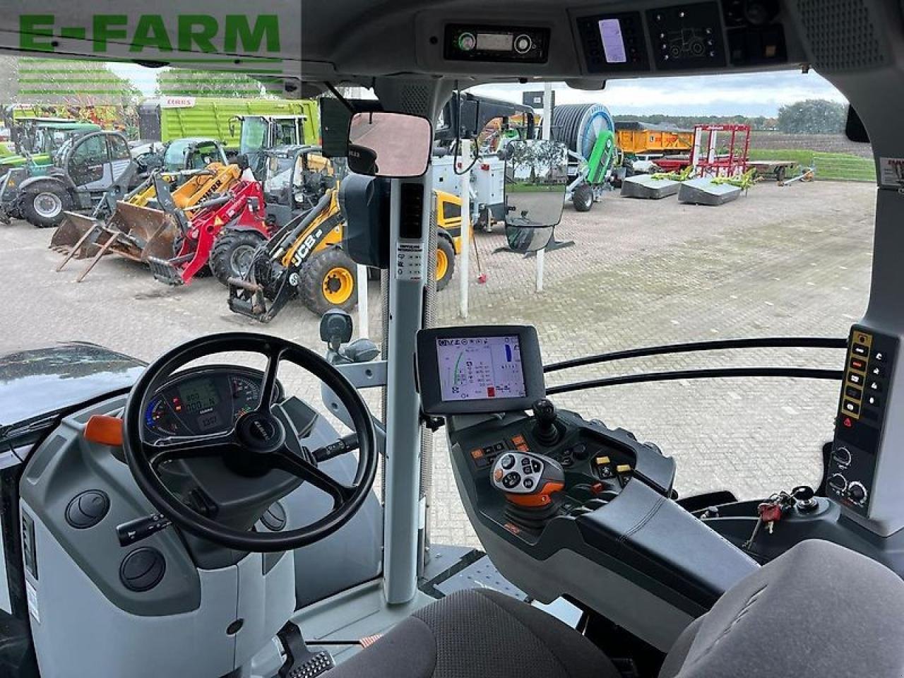 Traktor del tipo CLAAS axion 830 c-matic CMATIC, Gebrauchtmaschine en ag BROEKLAND (Imagen 12)