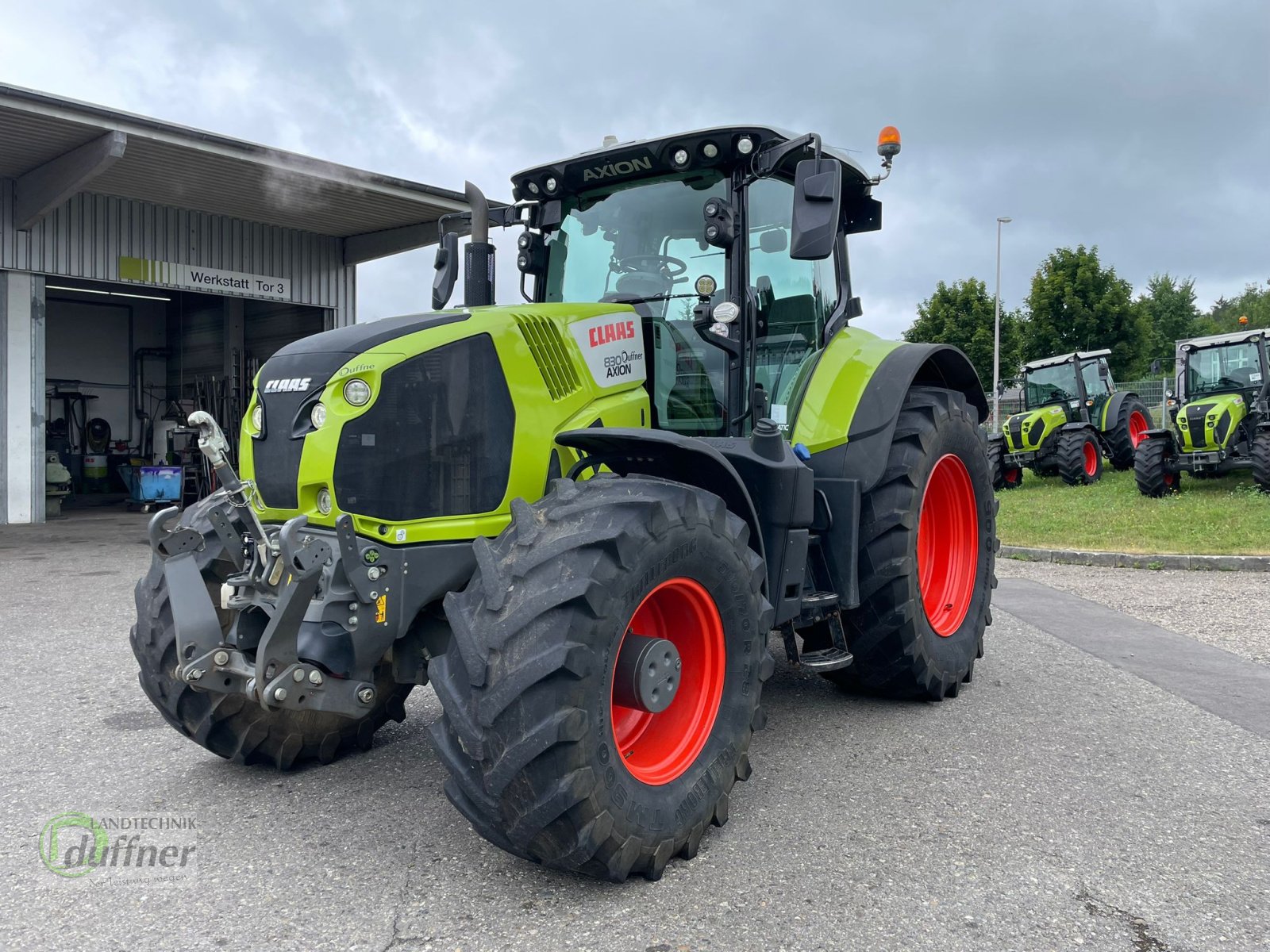 Traktor del tipo CLAAS Axion 830 C-MATIC, Gebrauchtmaschine en Münsingen (Imagen 1)