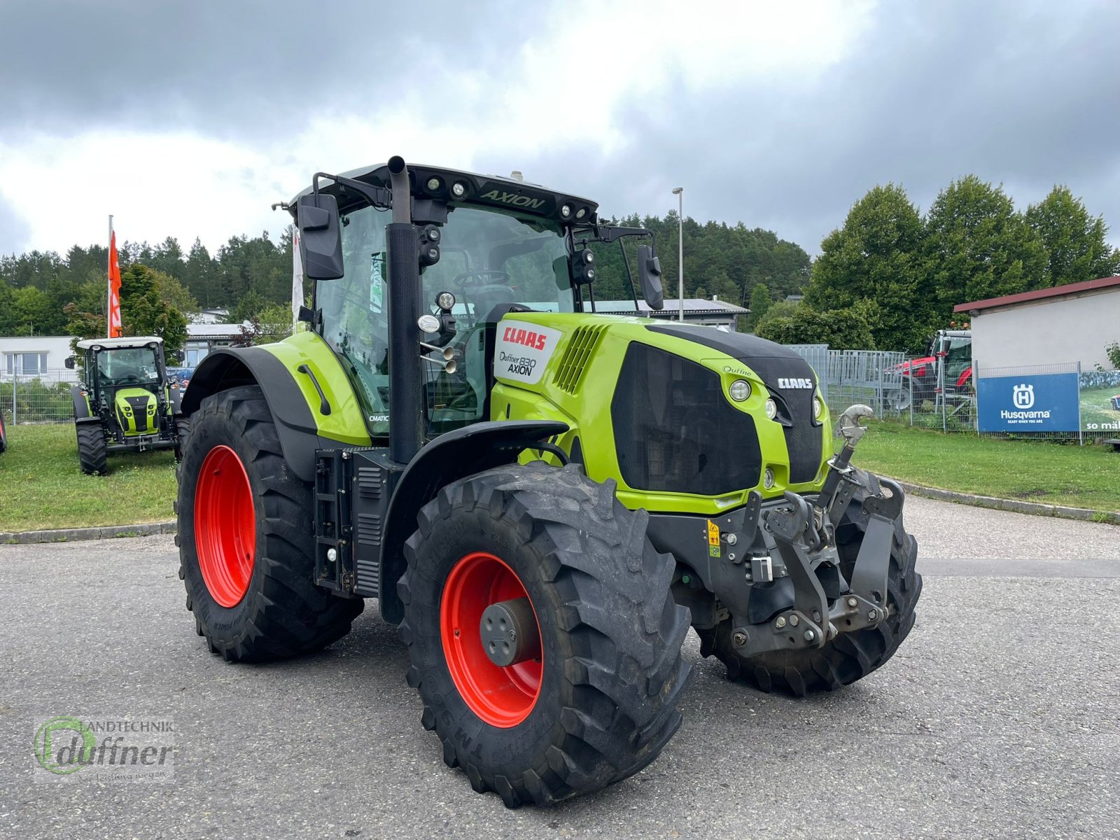 Traktor Türe ait CLAAS Axion 830 C-MATIC, Gebrauchtmaschine içinde Münsingen (resim 5)