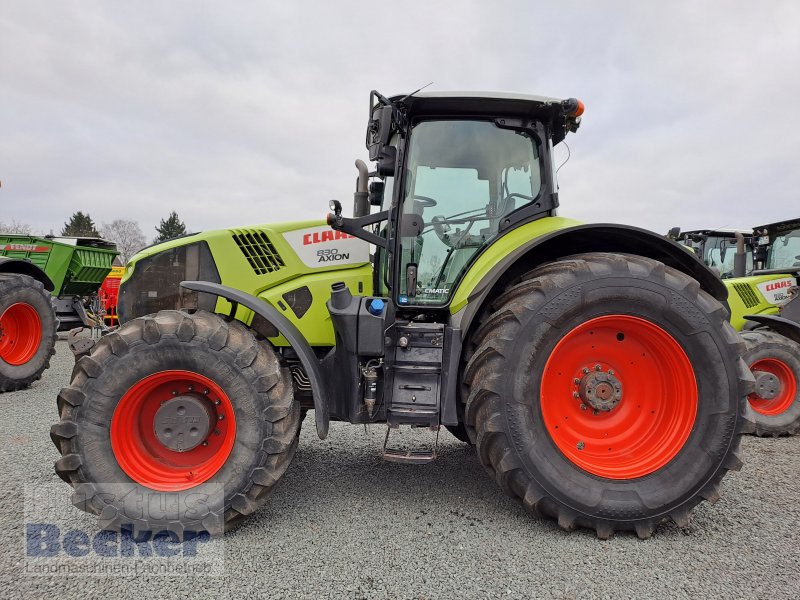 Traktor Türe ait CLAAS Axion 830 C-MATIC, Gebrauchtmaschine içinde Weimar-Niederwalgern (resim 1)