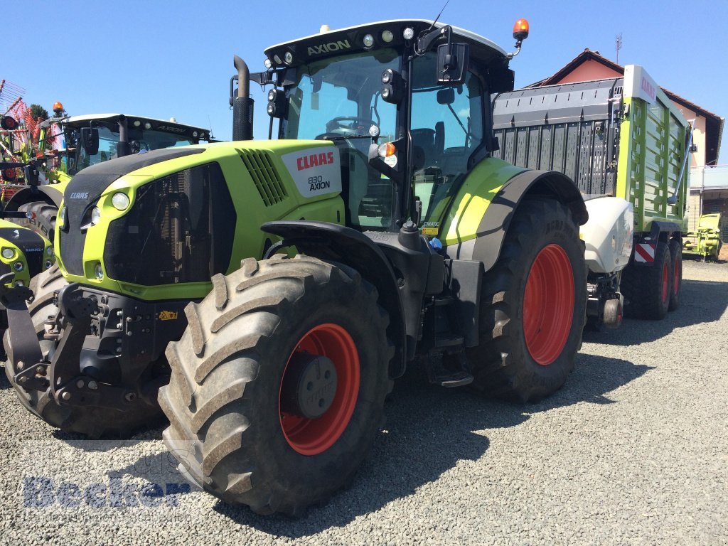 Traktor typu CLAAS Axion 830 C-MATIC, Gebrauchtmaschine w Weimar-Niederwalgern (Zdjęcie 2)