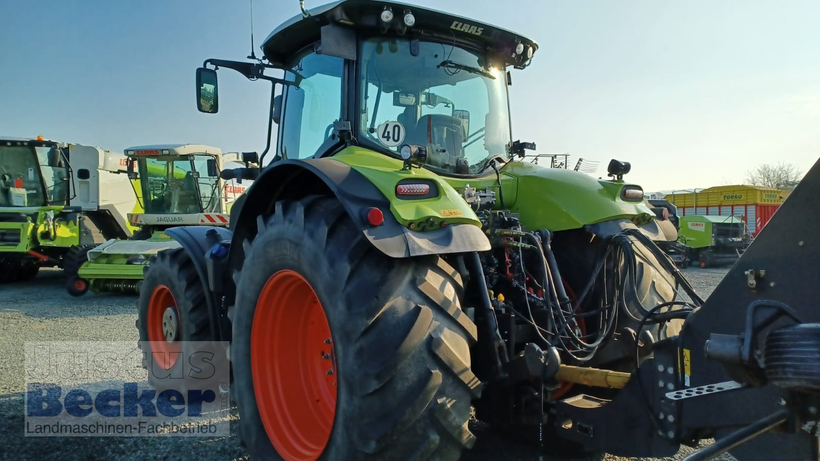 Traktor del tipo CLAAS Axion 830 C-MATIC, Gebrauchtmaschine en Weimar-Niederwalgern (Imagen 2)