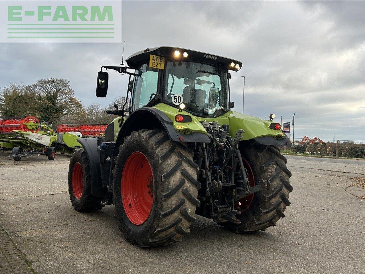 Traktor Türe ait CLAAS AXION 830 CEBIS, Gebrauchtmaschine içinde SLEAFORD (resim 1)