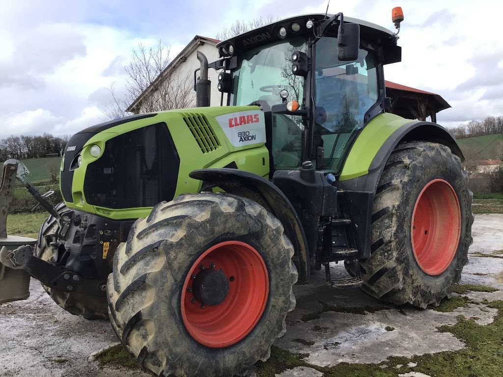 Traktor of the type CLAAS AXION 830 CEBIS, Gebrauchtmaschine in BOULOGNE SUR GESSE (Picture 2)