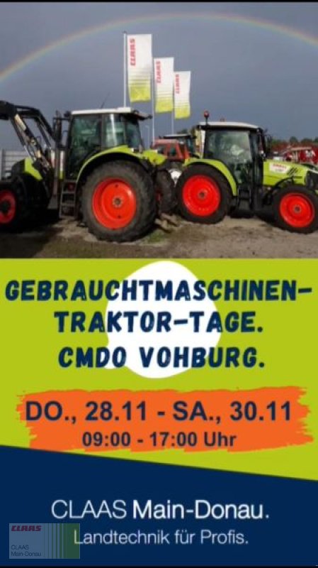 Traktor des Typs CLAAS AXION 830  CMAT 5 JAHRE 1.99 %, Gebrauchtmaschine in Vohburg (Bild 2)