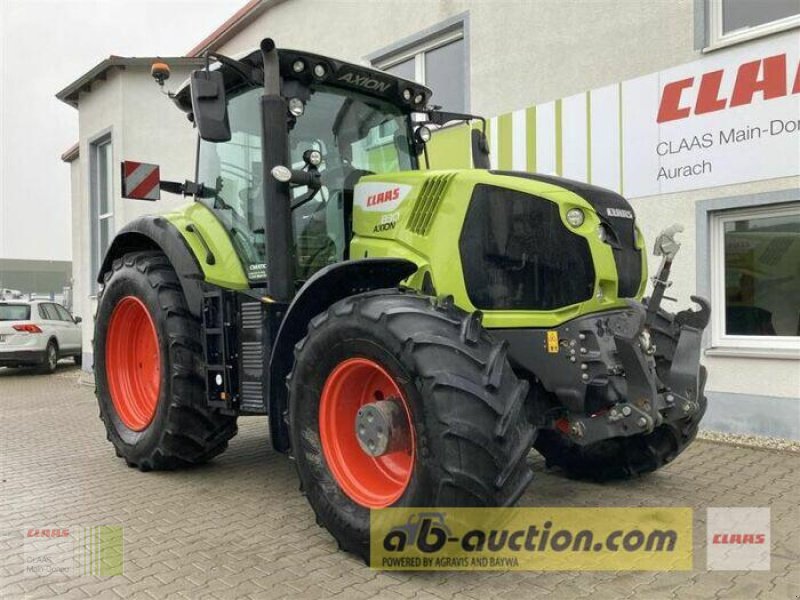 Traktor typu CLAAS AXION 830  CMATIC CEBIS, Gebrauchtmaschine v Vohburg (Obrázok 1)