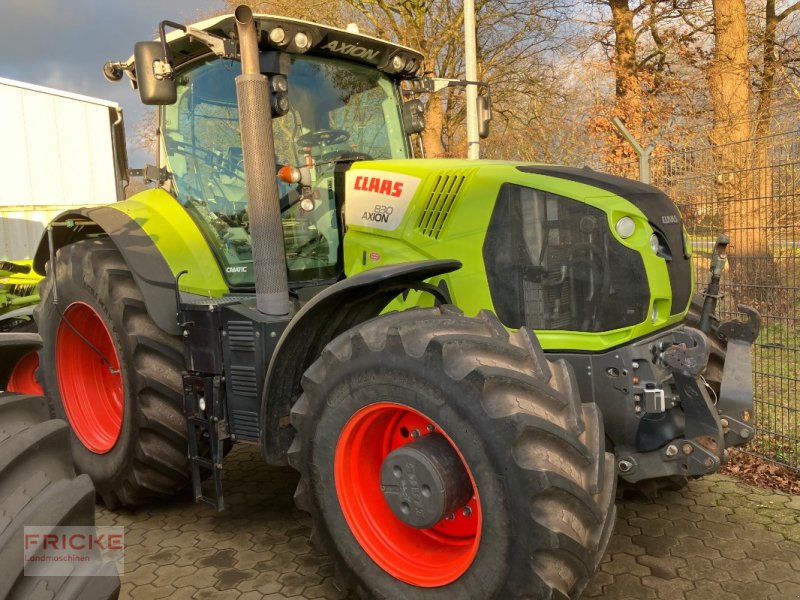 Traktor от тип CLAAS Axion 830 Cmatic Cebis, Gebrauchtmaschine в Bockel - Gyhum (Снимка 1)