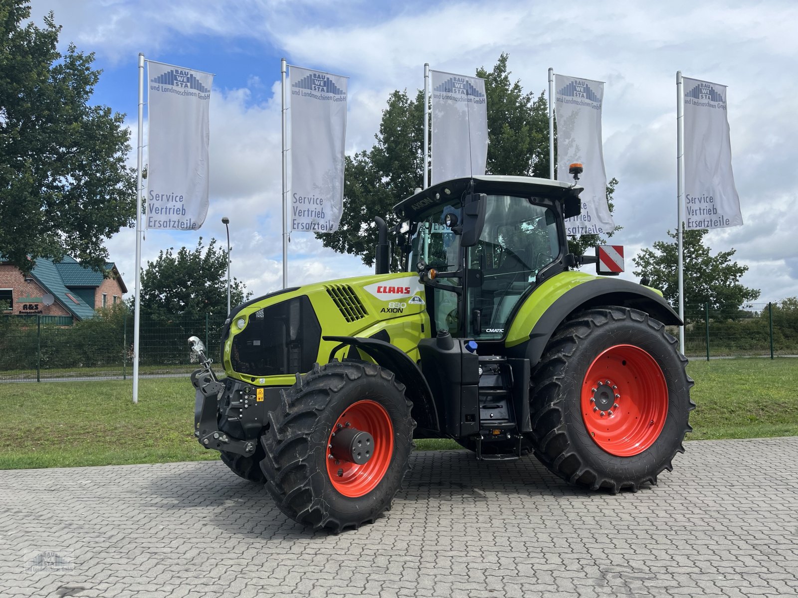 Traktor Türe ait CLAAS Axion 830 CMATIC CIS+, Neumaschine içinde Stralendorf (resim 1)