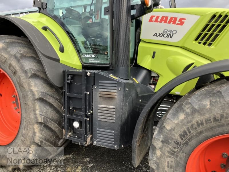 Traktor del tipo CLAAS AXION 830 CMATIC  CIS+, Gebrauchtmaschine en Altenstadt a.d. Waldnaab (Imagen 7)