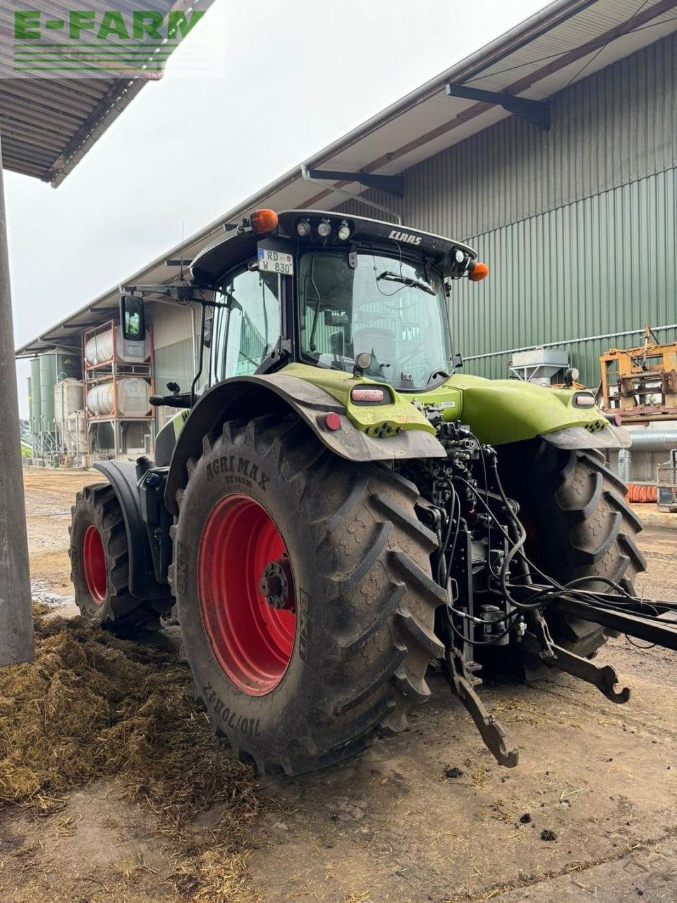 Traktor tip CLAAS AXION 830 CMATIC CMATIC, Gebrauchtmaschine in Hamburg (Poză 2)