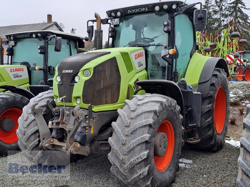 Traktor des Typs CLAAS Axion 830 CMATIC LU-Paket, Gebrauchtmaschine in Weimar-Niederwalgern (Bild 1)