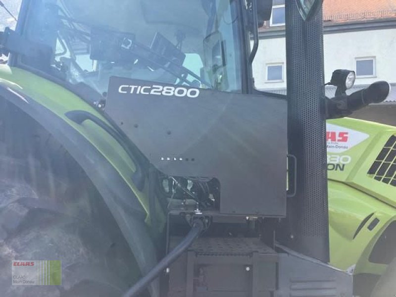 Traktor typu CLAAS AXION 830 CMATIC-STAGE V CEBIS, Gebrauchtmaschine w Heilsbronn (Zdjęcie 8)